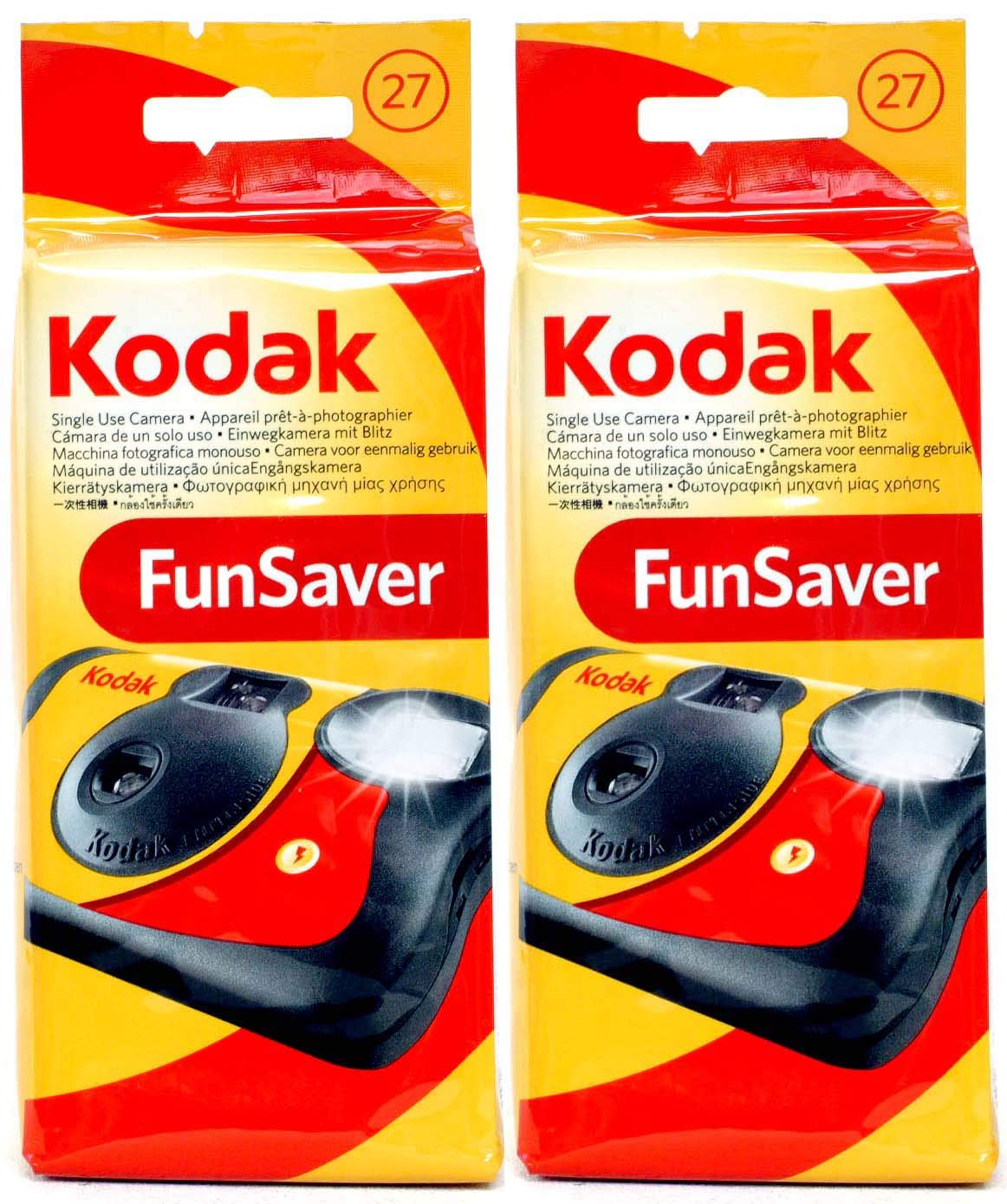 

FunSaver Disposable Camera with 2 Flashes 800 ISO
