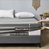 1 PC Solid Color Fitted Sheet,Waterproof Bed Sheet Mattress Protector,Deep Pocket Bed Sheet Soft  Comfortable and Durable Bedding 360°Full Wrap