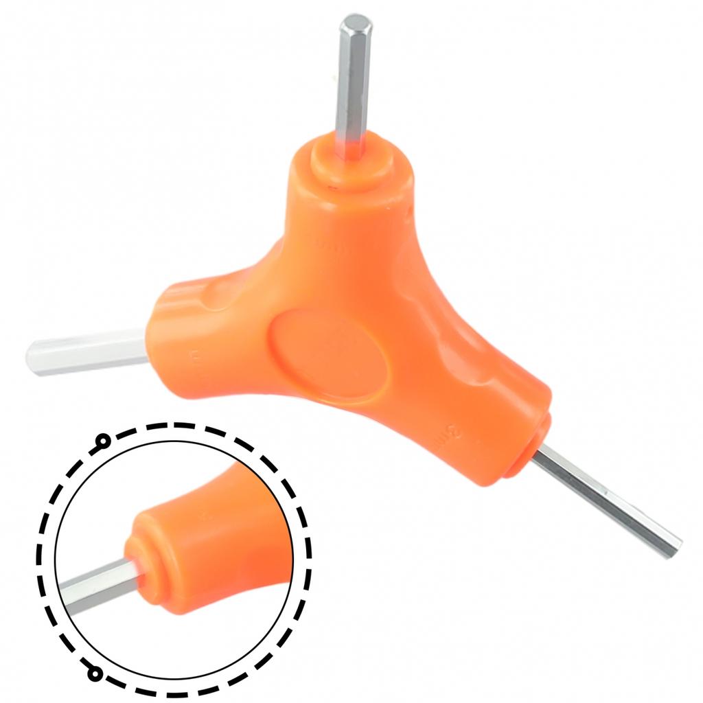 Spanner Trigeminal Hex Key 2.5/3/4/5/6/8mm Chrome Vanadium Steel