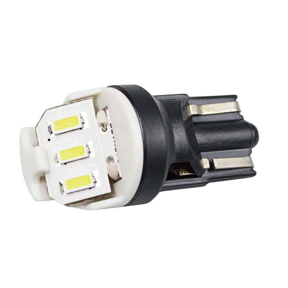 Carmate LED License Plate 3 GIGA C Pack of BW151 Lamp, Type, T10, 6500K, 30lm, 2,