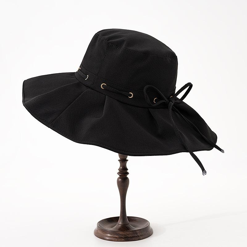 2025 early spring big eaves bucket hat women breathable spring and summer sun protection UV protection sun hat versatile