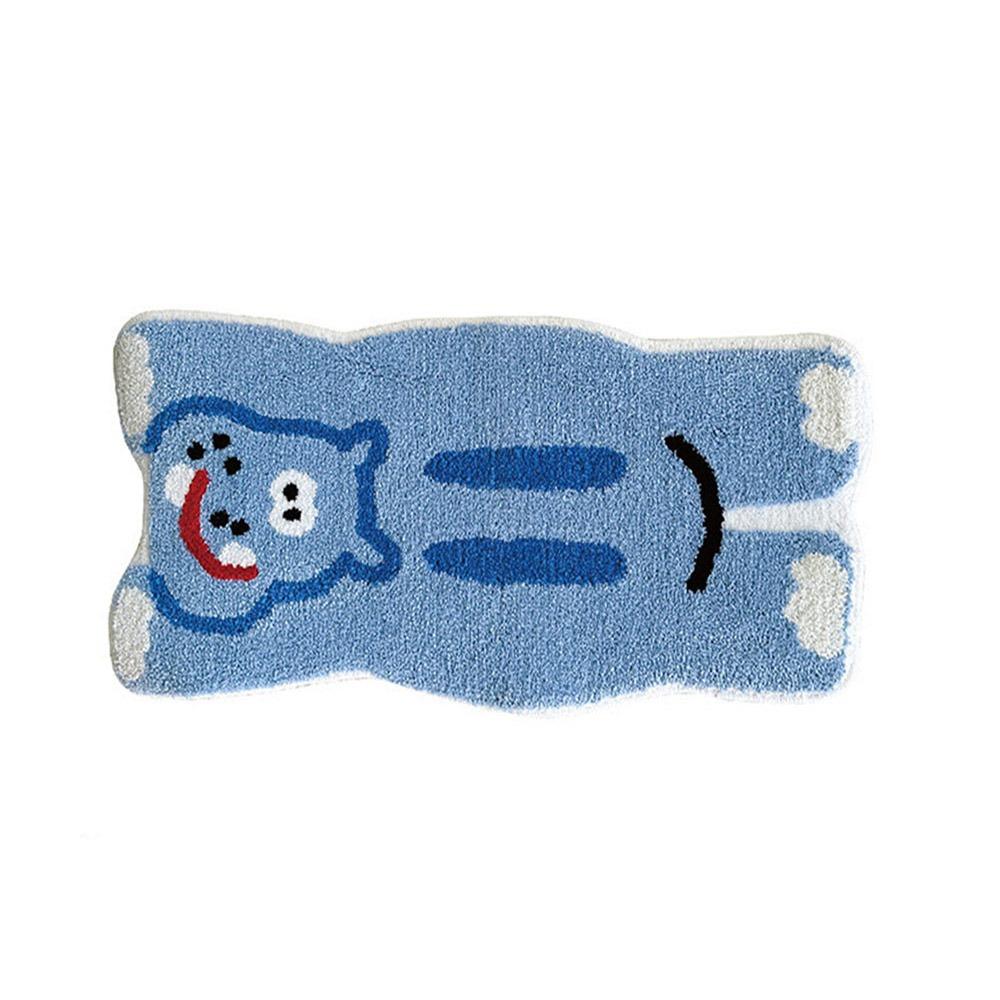 

Ковер с мультяшным рисунком животного, нескользящий, для ванной, двери, коврик для ног, высококачественный ковер из искусственного кашемира 5