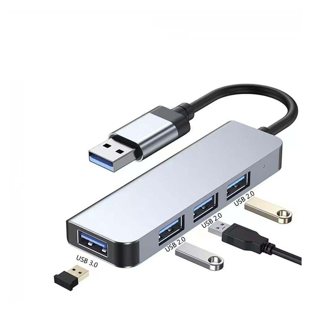 Five-in-One Type-C Expansion Dock: HDMI, Card Reader & USB Hub Converter