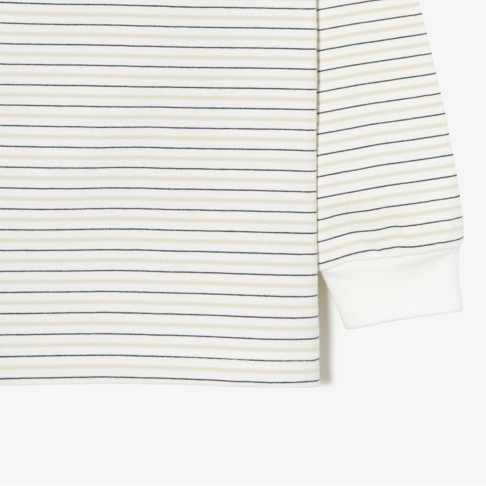 [lacoste] Men's Long Sleeve Striped T-shirt TH338E-56G001