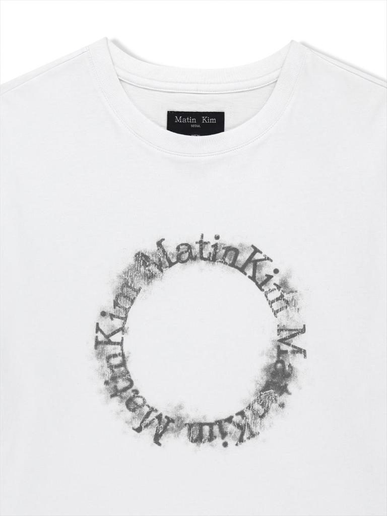 [Matinkim] CIRCLE LOGO TOP FOR MEN