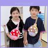Kids Casual Cartoon Nylon Chest Bag With Stitching Design For Daily Use