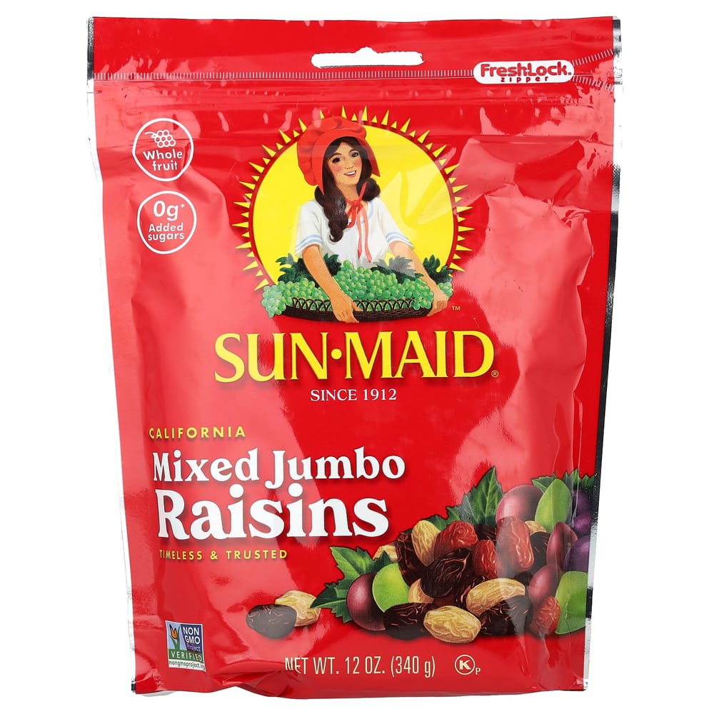 iHerb California Jumbo Mix Raisins 340g (12oz)