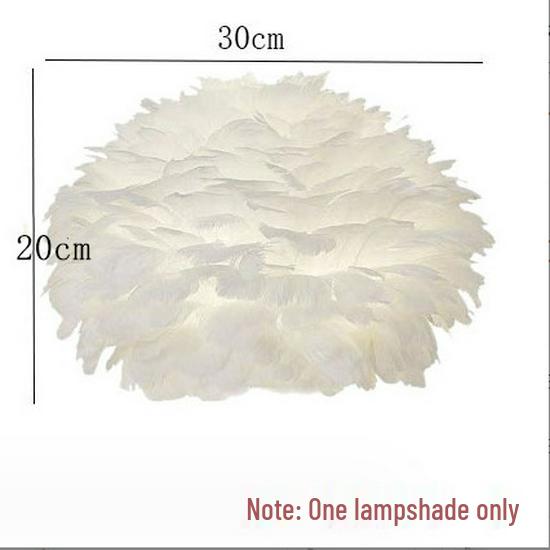 Feather Table Lamp: Modern, Creative Bedside Light for Girls  Bedrooms and Wedding Rooms
