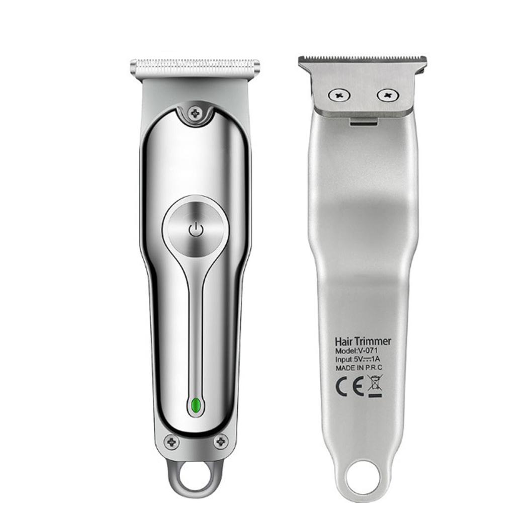 5W Hair Clipper Stainless Steel Rustproof Smooth Trimming for Travel Vacation Business Trips