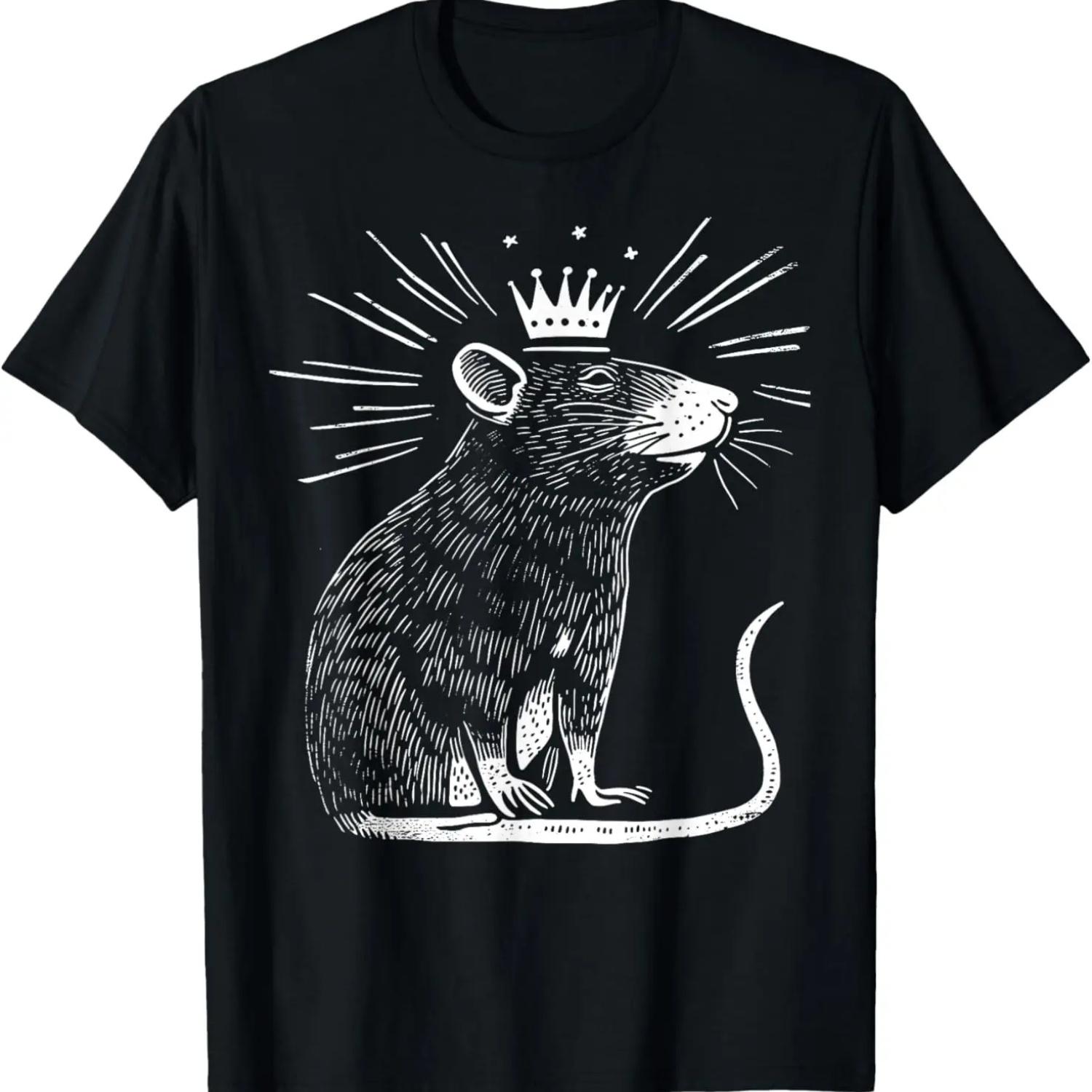 Король крыс Чумная крыса Средневековая история Пастельный гот Гоблинкор Футболка S чёрный