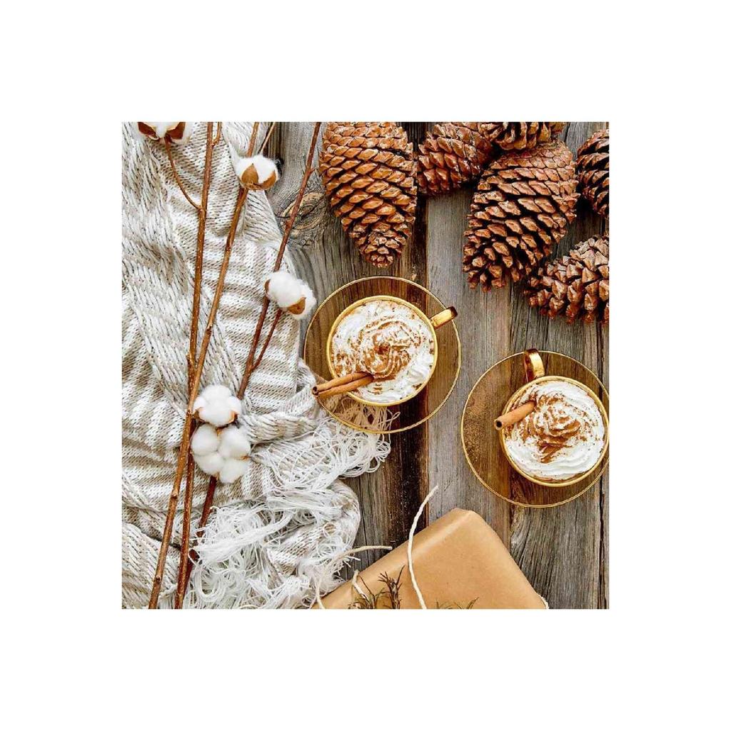 Allure Tea Cup Set Of 2 Amber