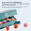 KONLLEN Billiard Pool Table Inch Regulation 16 Pool Billiard Set AXD-1TH Balls, Accessories, 2-1/4 Size, Balls,