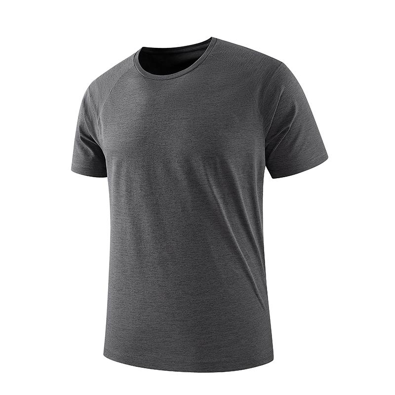Summer Men s Casual T-shirt Simple and Versatile Round Neck Short Sleeved T-shirt 5XL