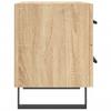 Nightstand, Sonoma Oak, 40X35X47.5 Cm Wood-Based Material