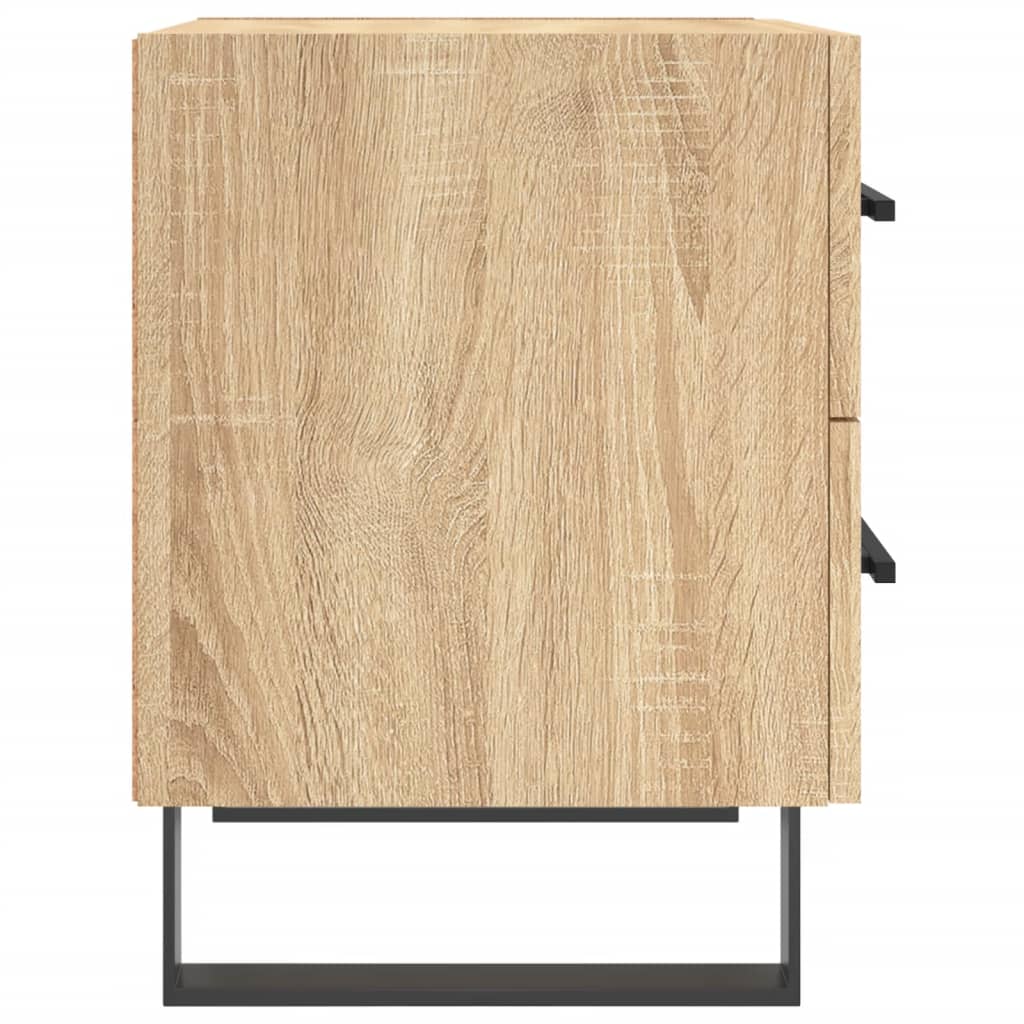 Nightstand, Sonoma Oak, 40X35X47.5 Cm Wood-Based Material