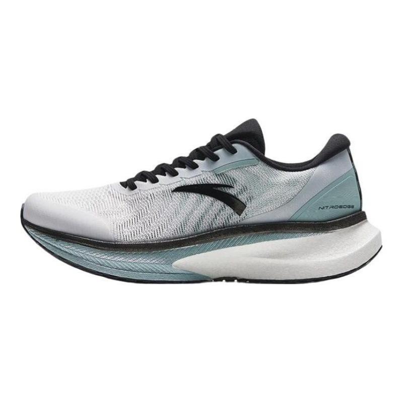 Anta men low-top lace-up running shoes gray black 112335582S-9 44