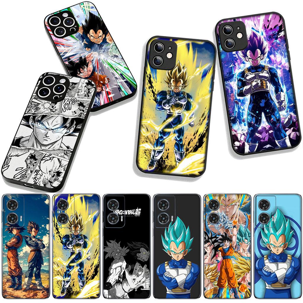 Super Vegeta Dragon Son Goku Ball Phone Cover Case for Apple iPhone 16 15 14 Plus 13 12 Mini 17 Pro Max + ProMax 16E Air 16+