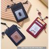 Portable Reel Strap Badge Holder with Lanyard Male Wallet Neck Strap Card Holder  Male