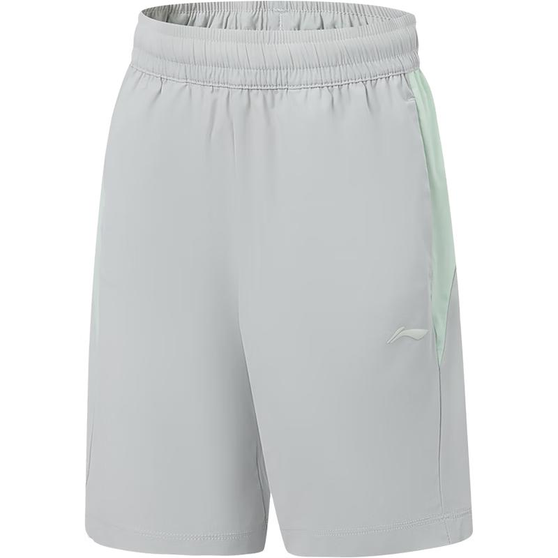 LI-NING Boys Ice-Feel Sun-Protective Knit Athletic Shorts 150