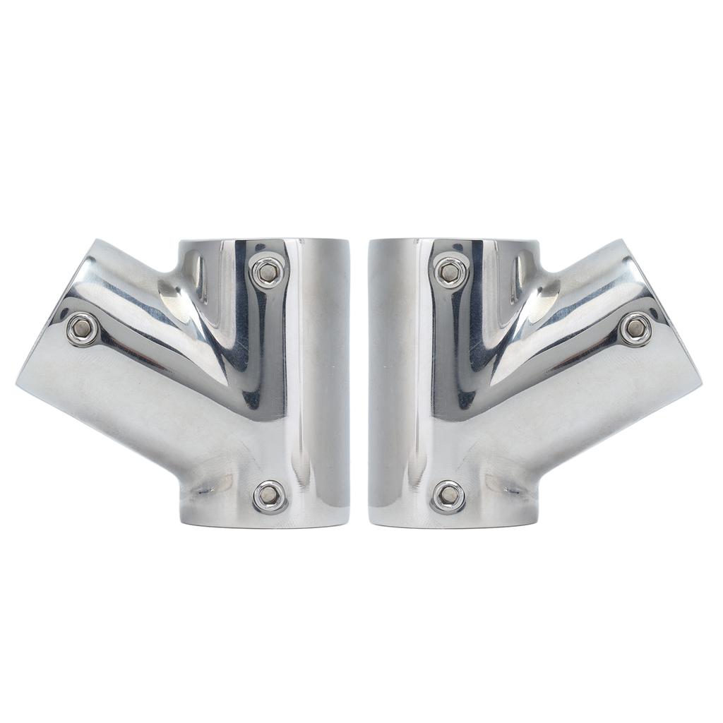 1 Paar Bot Handreling Fittingen Onderdelen 60 Graden 316 Roestvrij Staal Marine Hardware Links Rechts