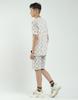 MONTE CARLO Boys Regular Fit Printed Half Sleeve Bermuda Set