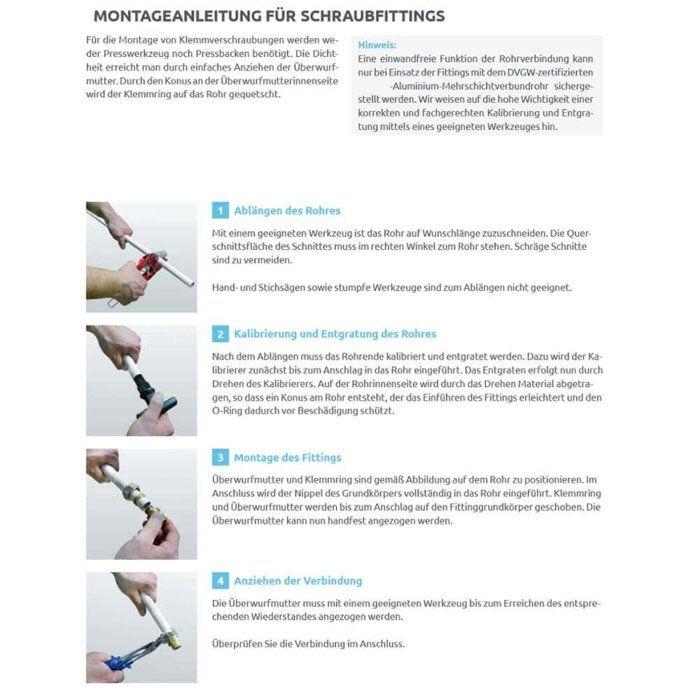 Raccord T à visser 20mm en laiton 1/2 pouce, montage sans outil, haute étanchéité pour plomberie