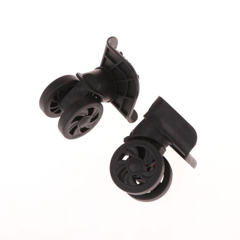 1/2 Pary Kółka do Walizki Bagażowej Zestaw Naprawczy do Walizki Odporne na Zużycie Obrotowe o 360 Stopni Wymienne Odpinane