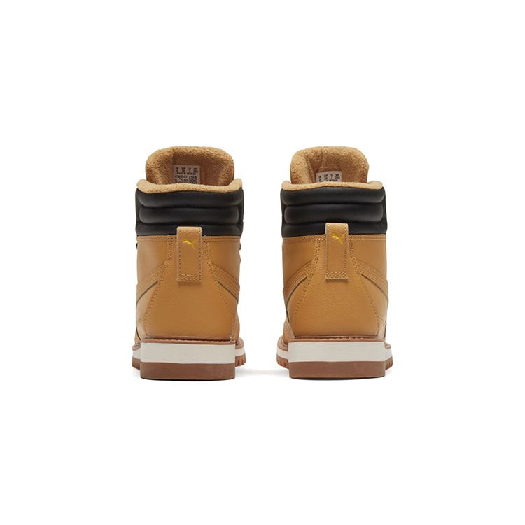 Puma Desierto V2 Unisex Taffy Khaki Yellow Black White Brown 373025-01