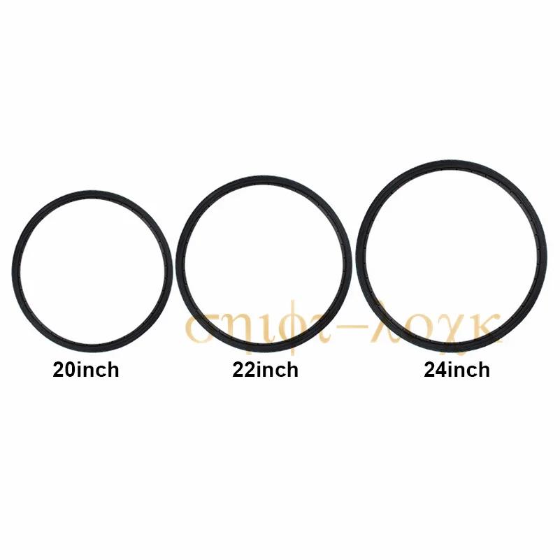 20 22 24 26 Pollici 22X1 3/8 20X1 3/8 24X1 3/8 26X1 3/8 Pneumatico Gonfiabile-Senza Camera d'Aria Pneumatico Solido Ruota Posteriore Sedia a Rotelle Manuale