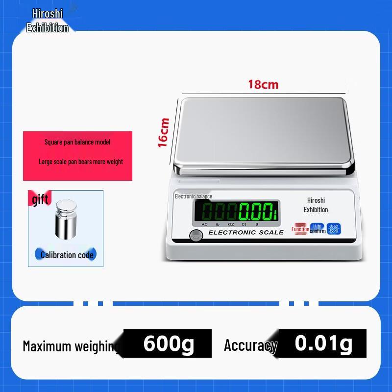 Precision Electronic Kitchen & Jewelry Scale