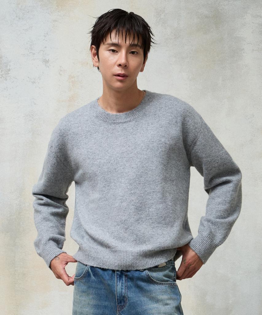 AGOD Essential Crop Knit [Gray]
