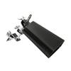 Metal Cowbell & Mount Holder Kit Hoop Mounted Cowbell Clamp Drum Hardware