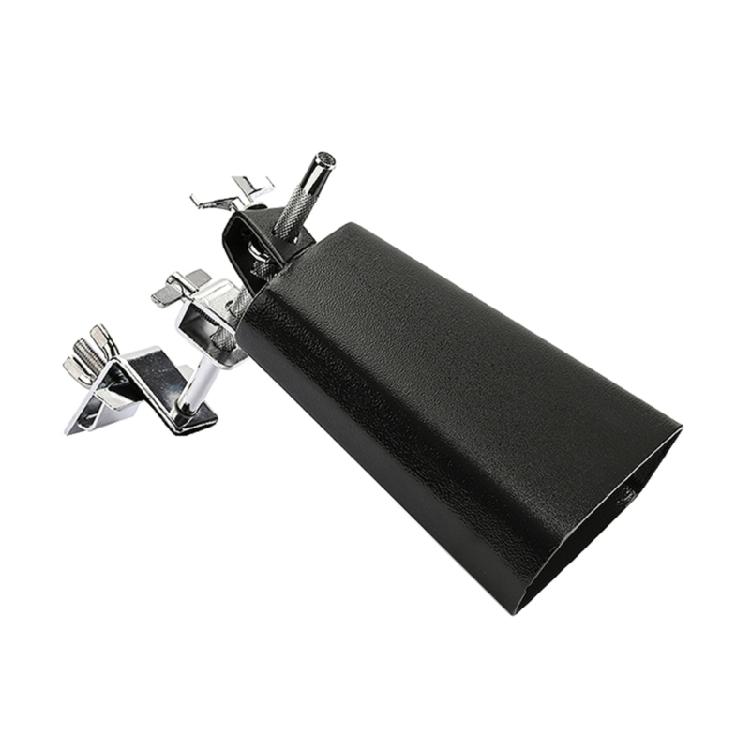 Metal Cowbell & Mount Holder Kit Hoop Mounted Cowbell Clamp Drum Hardware