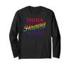 Mickey and Friends Rainbow Think Happy Thoughts Long-Sleeve T-Shirt