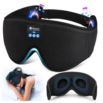 3D Bluetooth Musik-Schlafmaske mit abnehmbarem Blackout-Augen-Design und Smart-Call-Funktion