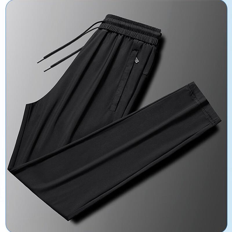 ROMON Men's Ice Silk Lightweight Casual Pants
