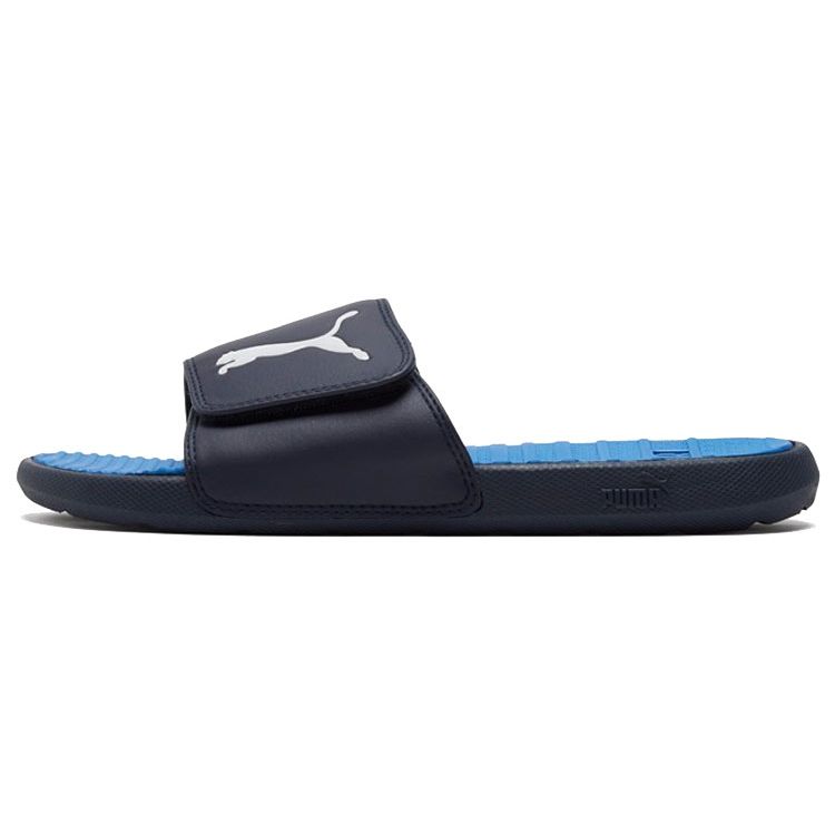 Puma Cool Cat Comfortable Breathable Rubber Sole Slide Sandals Men Sandals Blue 371051-04