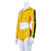 Tr Fabric Cosplay Suit For Women The Bride Yellow Costume For Game And Anime Roleplay