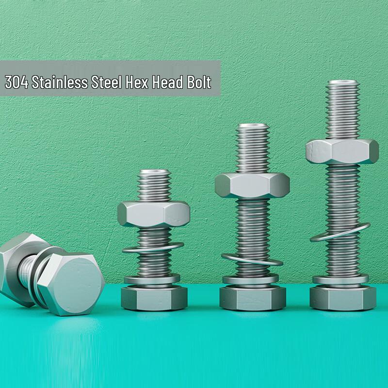 Songge M12x70 304 Stainless Steel Hex Bolt Set