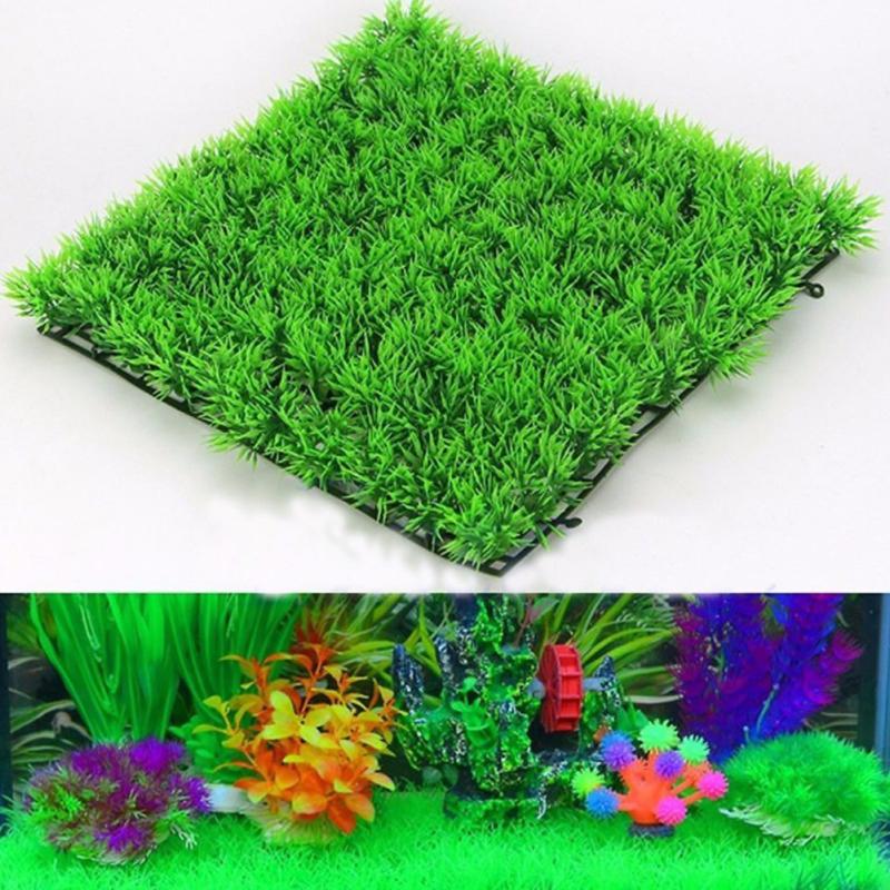 

Имитация водяной травы Поддельный газон для аквариума Украшения Рыбная чаша Ландшафтные принадлежности