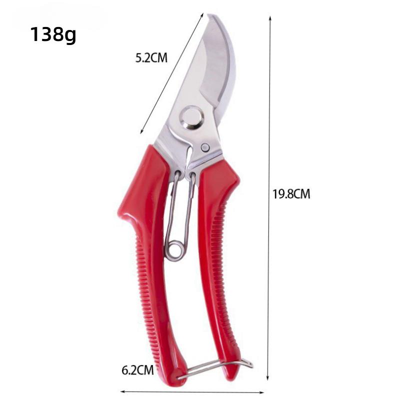 Stainless Steel Heavy-Duty Pruning Shears Fruit Tree Branch Harvest & Floral Trimmers for Garden Gardening Tools