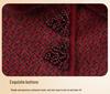 Elderly Women's Stylish Mink Velvet Thickened Winter Coat