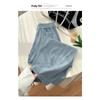 Women Vintage High Waist Slim Straight Leg Casual Pants