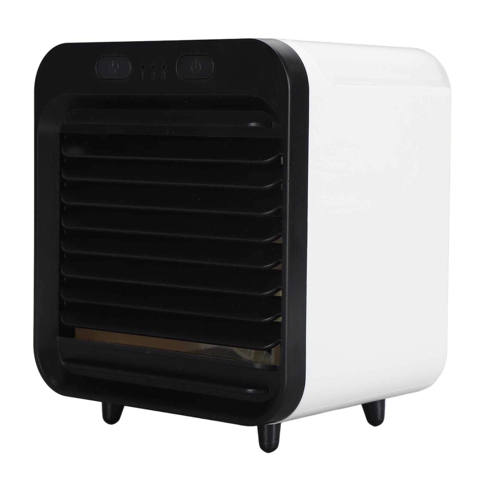 

Portable Misting Fan 5000mAh USB Rechargeable Humidifying Air Conditioning 200ml Capacity Quiet Personal Mister Fan