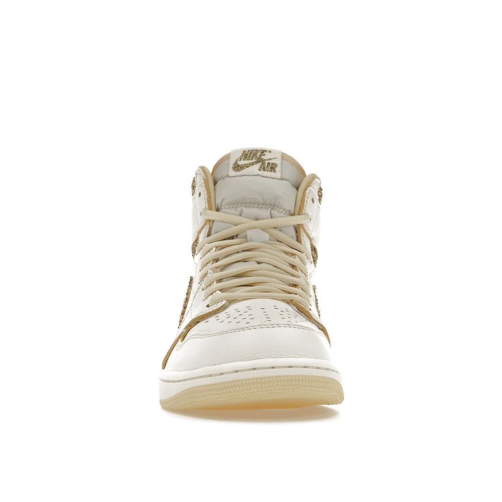 Air Jordan 1 Retro High OG Craft Vibrations of Naija Men Sneakers White Sail Pale-Vanilla FD8631-100