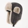 Winter Warm Cold Northeast Hat Thickened Plush Trapper Hat Fashion Windproof Hat  Winter