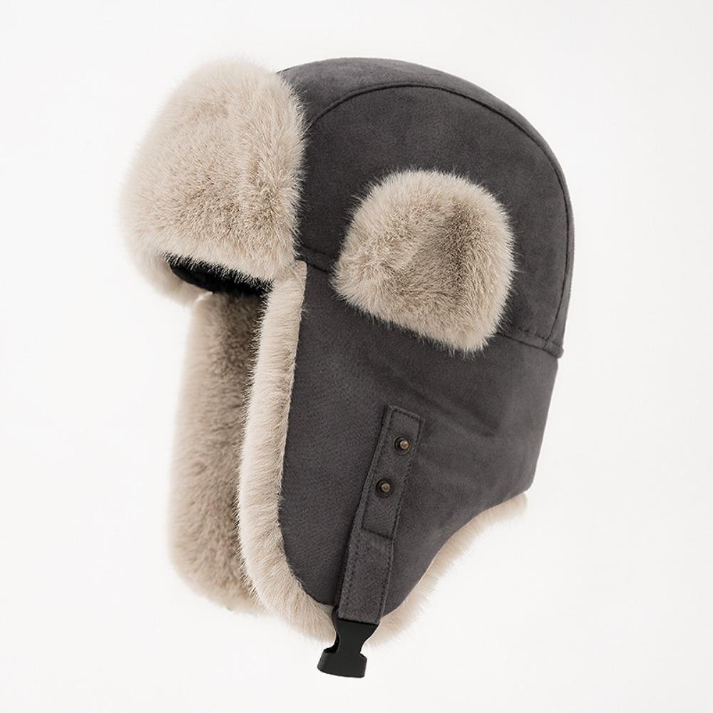 Winter Warm Cold Northeast Hat Thickened Plush Trapper Hat Fashion Windproof Hat Winter