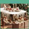 Snowman Vintage Tablecloth Christmas Indooroutdoor Party Home Dining Decor Holiday Decoration