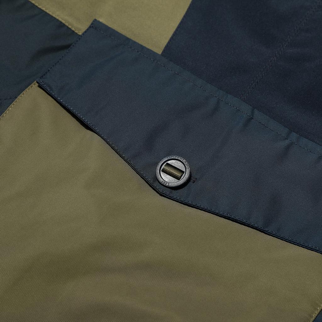 Timberland Giacca a Vento con Cappuccio a Maniche Lunghe Color Block da Uomo Capispalla A1ZQ2X06