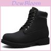 Kingshow Winter Snow Work Boots Mens Pu Leather Waterproof Shoes In Classic Design